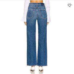 MOTHER Superior Denim Jeans The Rambler Sneak Running with Scissors Size 32